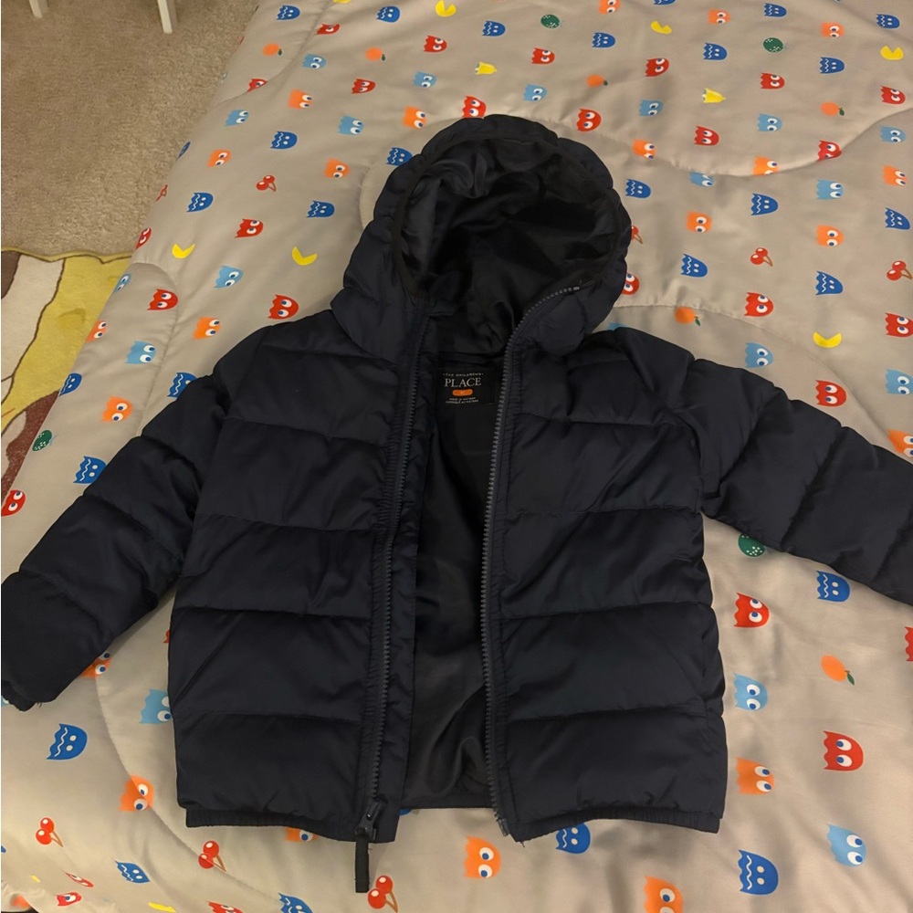The Children's Place Dark Blue Puffer Jacket